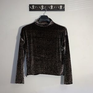Slouch Pullover - Shady Leopard